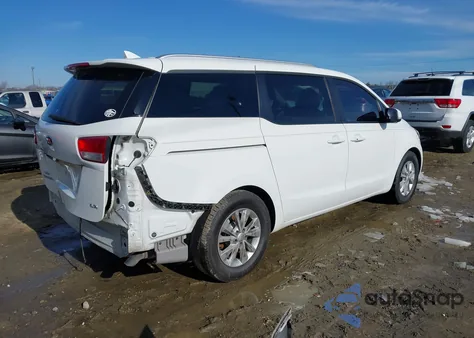 2017 Kia Sedona Lx z USA, uszkodzony, nr VIN KNDMB5C10H6320781